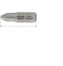 Schroefbit PH1 25mm (2 stuks) 'basic'
