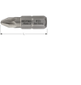 Schroefbit PZ2 25mm (2 stuks) 'basic'