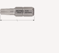 Schroefbit TX-20 25mm (2 stuks) 'basic'
