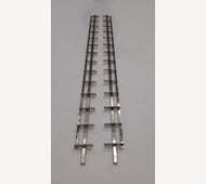 Shutter RVS zelfbouwpakket 165cm set