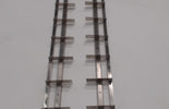Shutter RVS zelfbouwpakket 220cm set