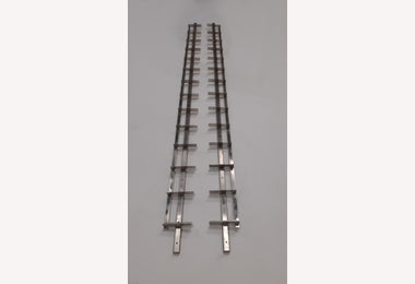 Shutter RVS zelfbouwpakket 220cm set
