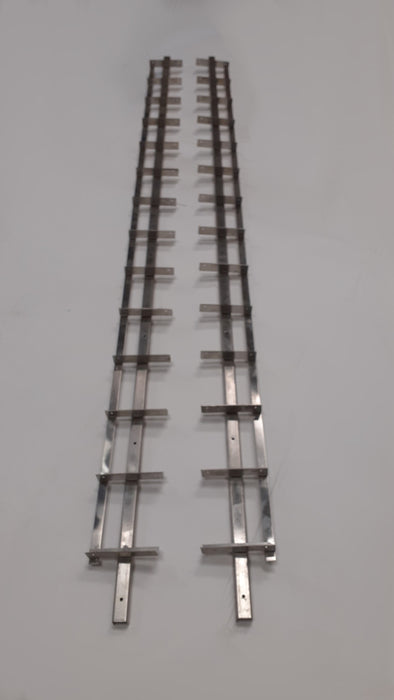 Shutter RVS zelfbouwpakket 220cm set