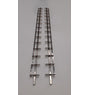 Shutter RVS zelfbouwpakket 220cm set