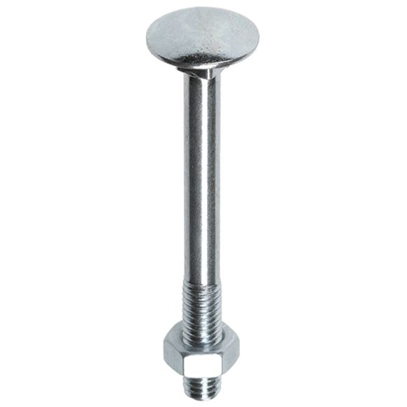 Slotbout M8x150 50st verzinkt