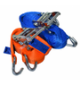Spanband 35mm x 8m1 + ratel en haken (blauw)