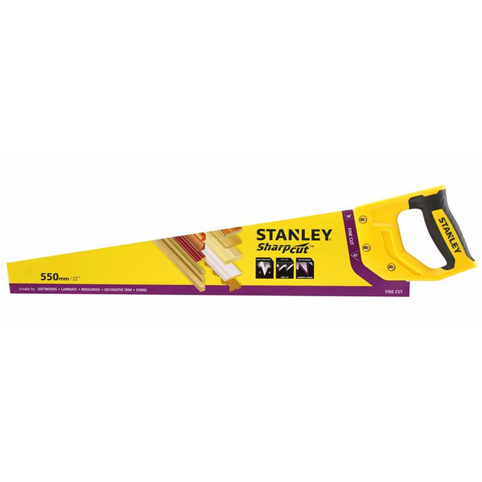 Stanley handzaag universeel 55cm 11 tanden per inch