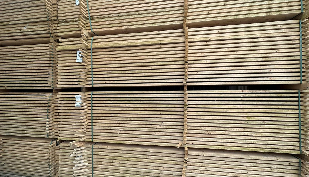 Steigerplank 32x200mm 510cm PALLET (80st)
