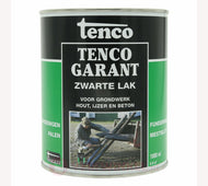 Zwarte lak 1 ltr tenco teervrij