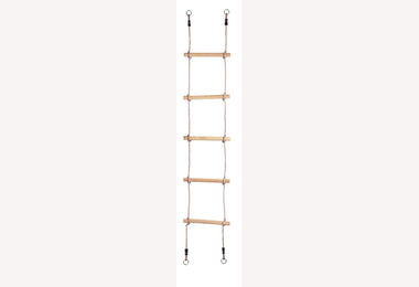 Touwladder met 5 sporten