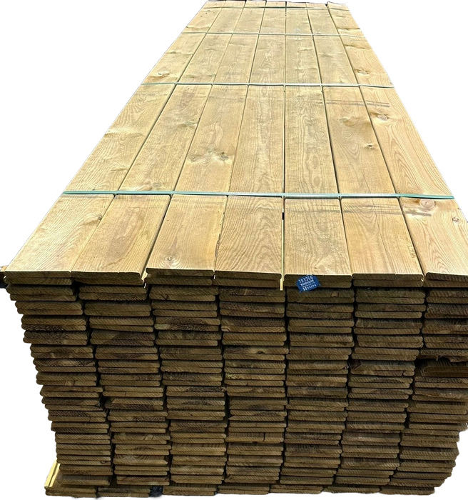 Tuinplank 15x140mm 200cm geschaafd geimpregneerd VOL PAK (252st)