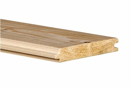 Vloerhout 32x200mm 360cm v-groef g en g vuren