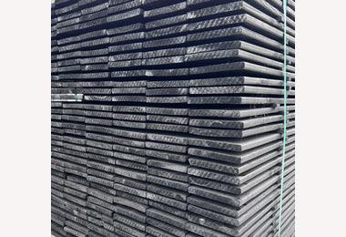 Tuinplank zwart 15x140mm 400cm gesch.geimpr VOL PAK (252st)