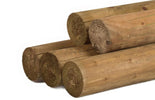 Paal vuren Ø 16cm 600cm geimpregneerd gefreesd