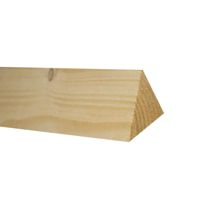 Vuren mastiekrib 75x75mm 510cm