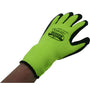 Werkhandschoenen Latex Grip Gebreide Neon maat 10 XL
