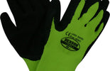 Werkhandschoenen Latex Grip Gebreide Neon maat 10 XL