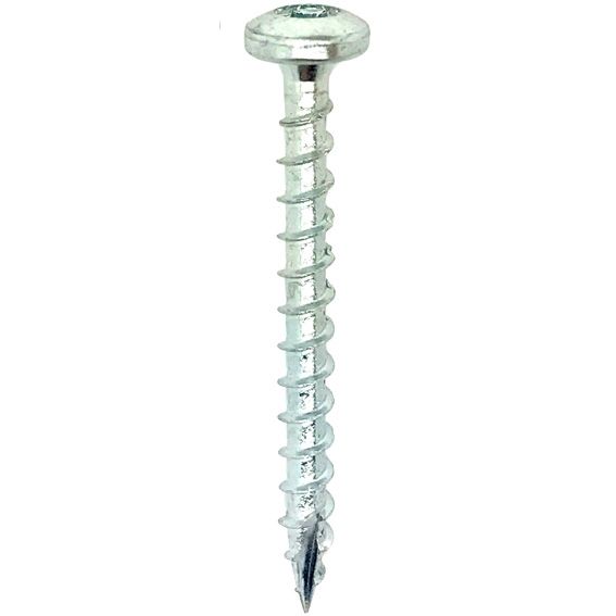 3.5x20mm torx verzinkt (CK) 200st spaanplaatschroef (woodies)