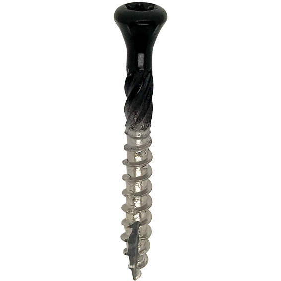 4.0x40mm torx RVS zwarte kop 200st potdekselschroef